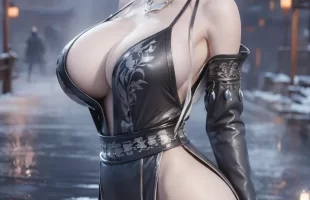 AI绘画 诛仙 丰乳皮衣小白（超清）（137P/夸克/749M）