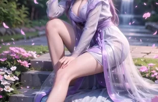 AI绘画 师兄呀师兄 绝美云霄仙子kuzan（精美超清）（54P/夸克/393M）